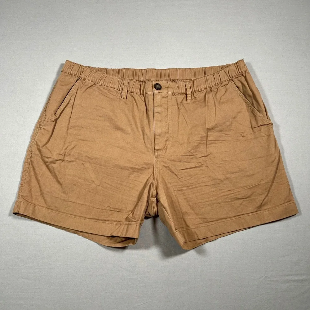 Chubbies Mens XXL Tan Khaki 5.5